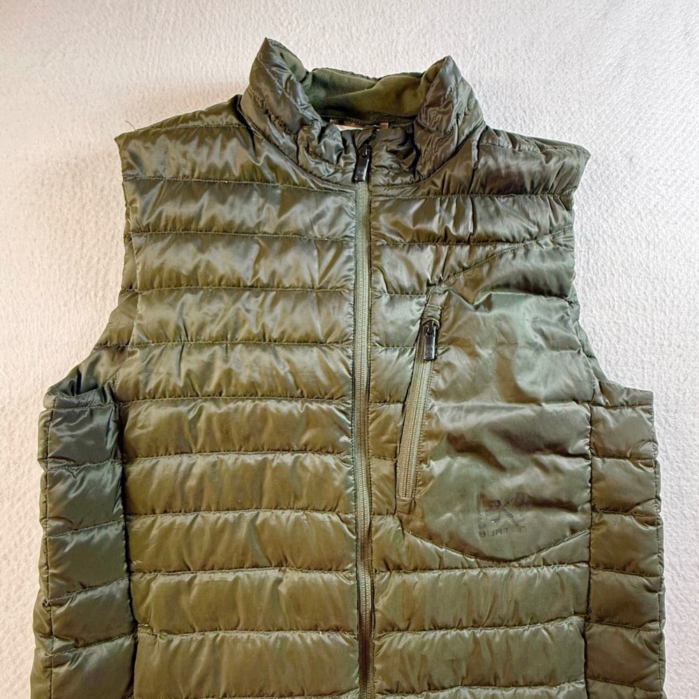 Burton [AK] Down Insulator Vest Mens Large Puffer Green US‎ Snowboarding